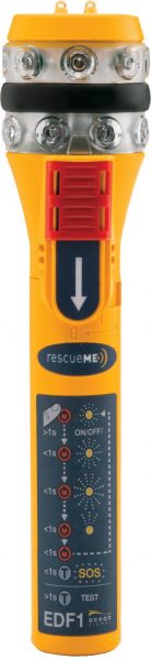 Il segnalatore di soccorso RescueME EDF1