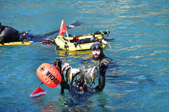 Gara pesca subacquea in apnea Bogliasco