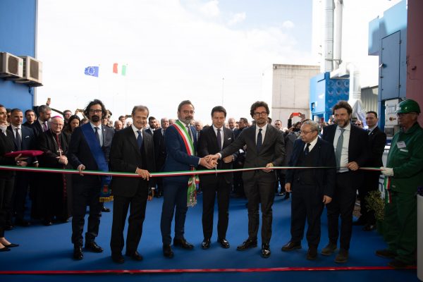 L'inaugurazione del nuovo stabilimento di Fincantieri Infrastructure