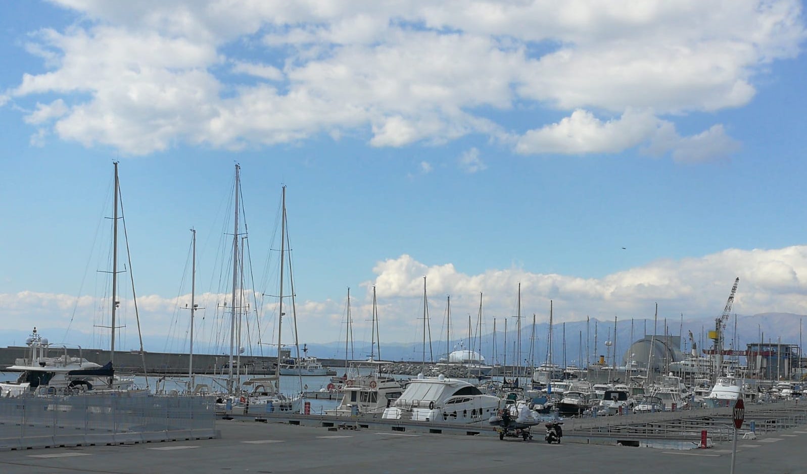 Panoramica della Nuova Darsena