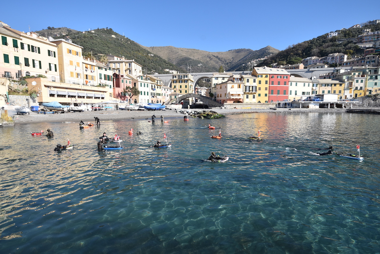 Gara di pesca subacquea in apnea a coppia di Bogliasco 2019