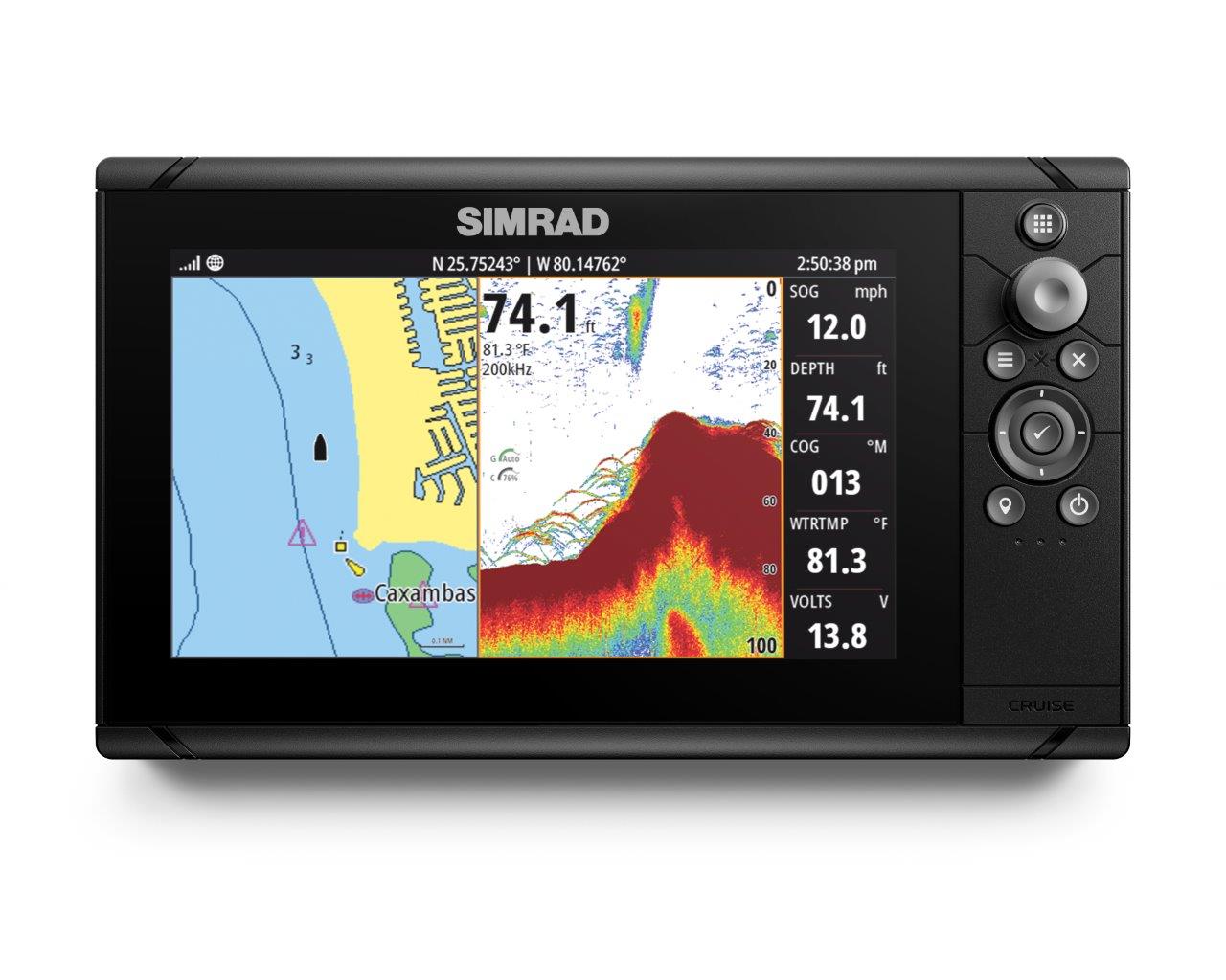 Il Simrad Cruise da 9"