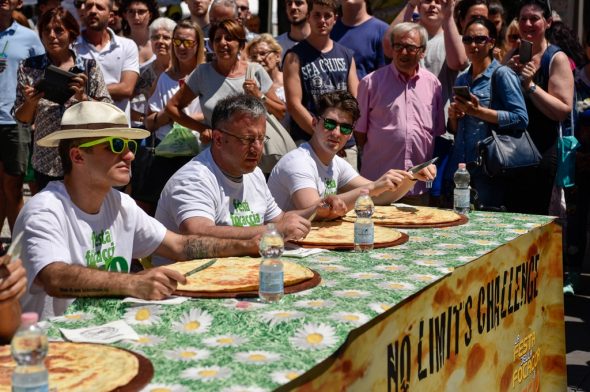 Recco, Festa della focaccia al formaggio