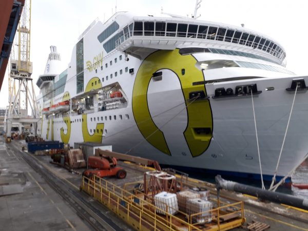 Ecco la nave di Vasco Rossi