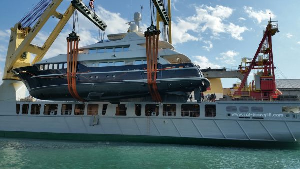 trasporto yacht