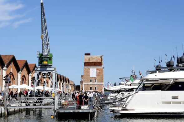 Il bacino acqueo dell'Arsenale di Venezia