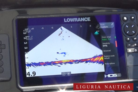 Lowrance HDS Live: il cono di copertura sonar sale a 40°