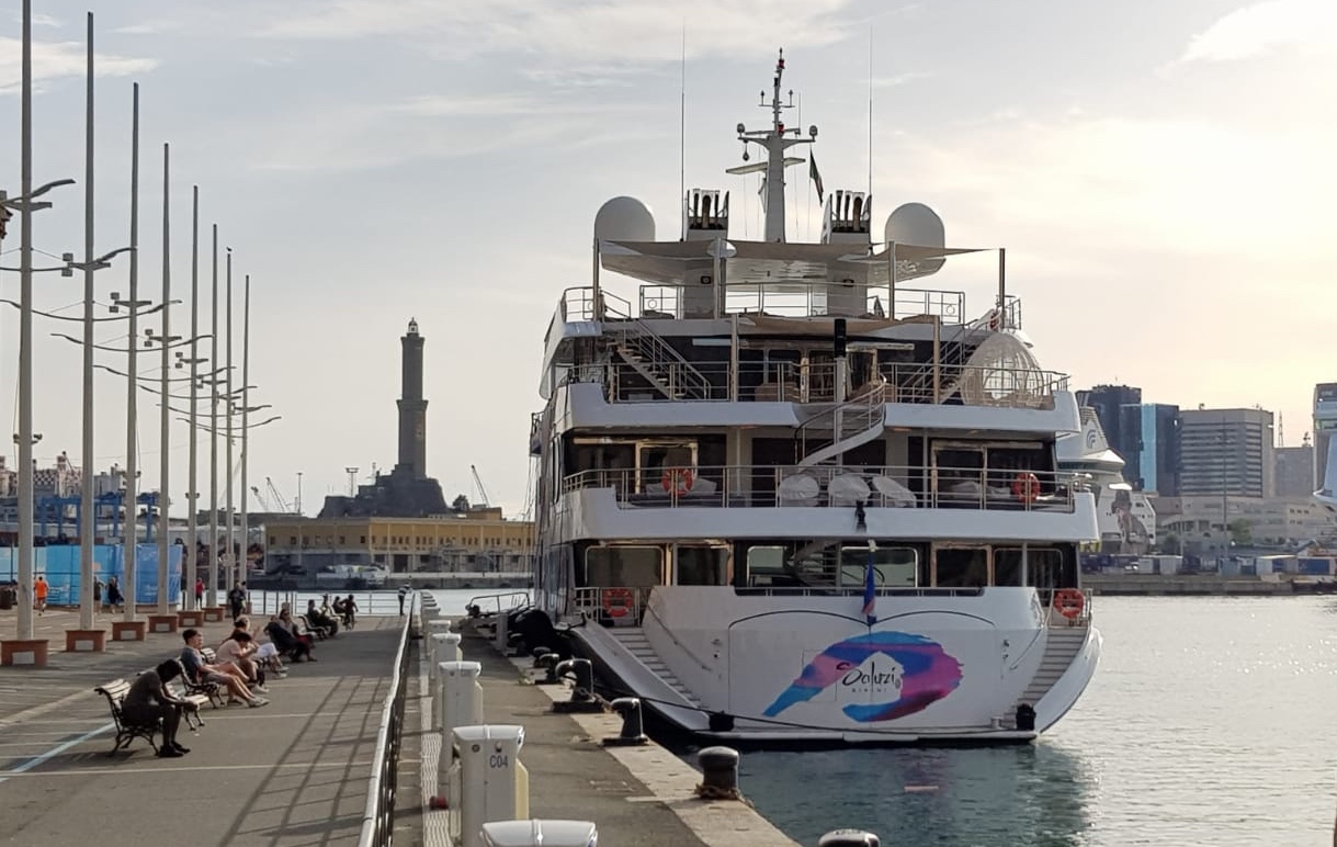 superyacht Saluzi a Genova