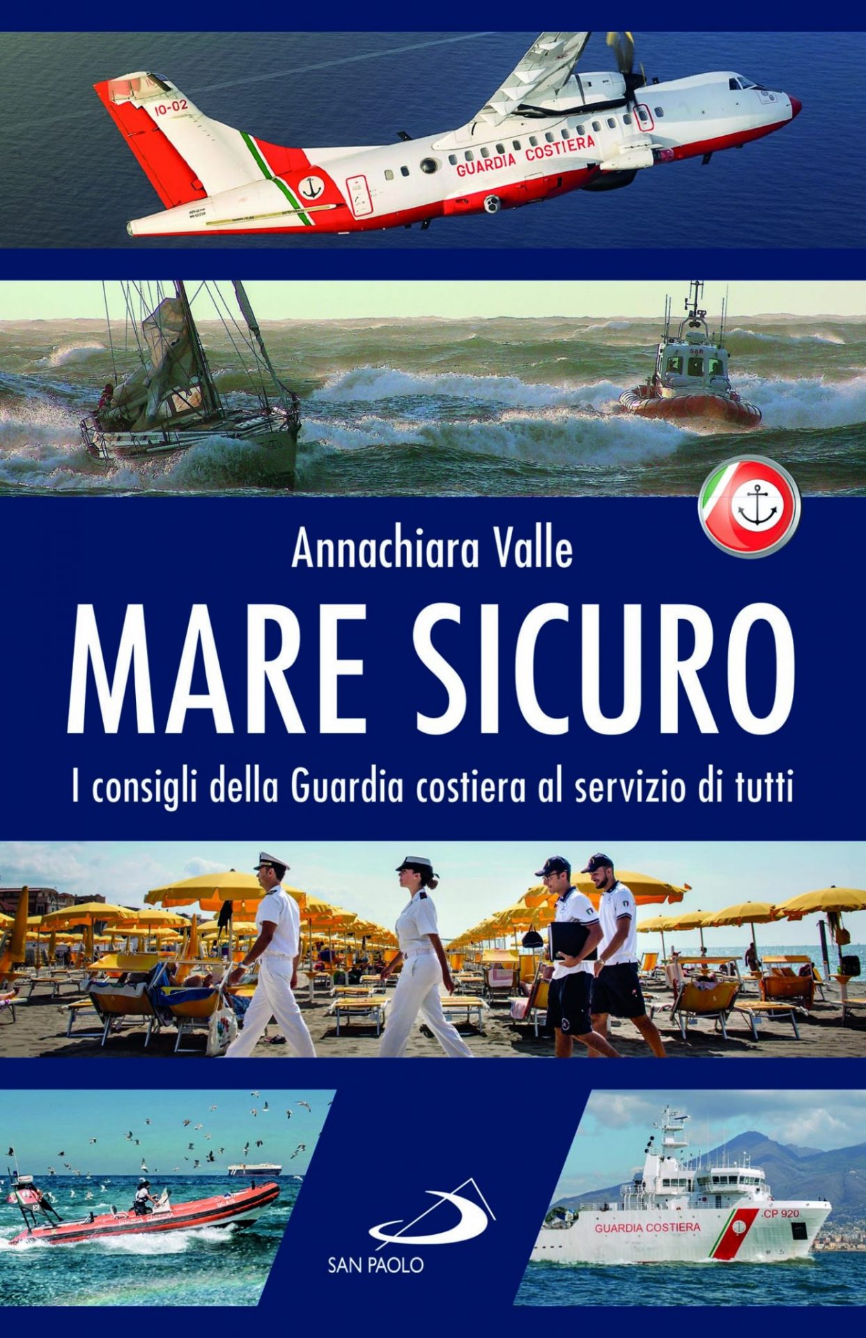 La copertina del libro "Mare Sicuro" di Annachiara Valle, Edizioni San Paolo