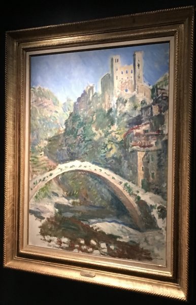 Monet, ritorno in Riviera, F.lli Razeto e Casareto - 'Le Château de Dolceacqua'