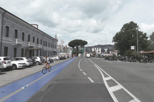 Miglio Blu - progetto pista ciclabile