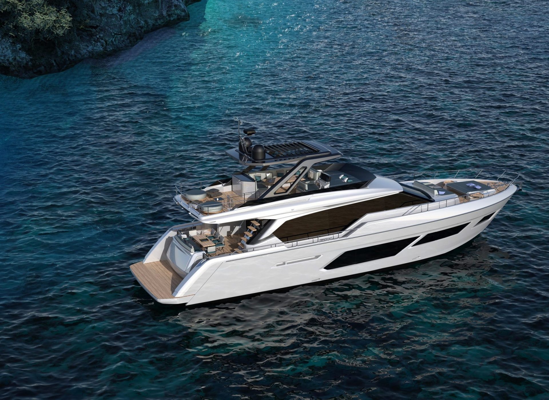 Ferrettti Yachts 720