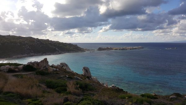 Le Bocche di Bonifacio viste da Santa Teresa di Gallura