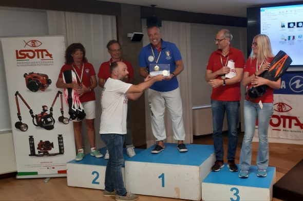 Campionato Italiano di Fotografia Subacquea FIPSAS 2019 - il podio