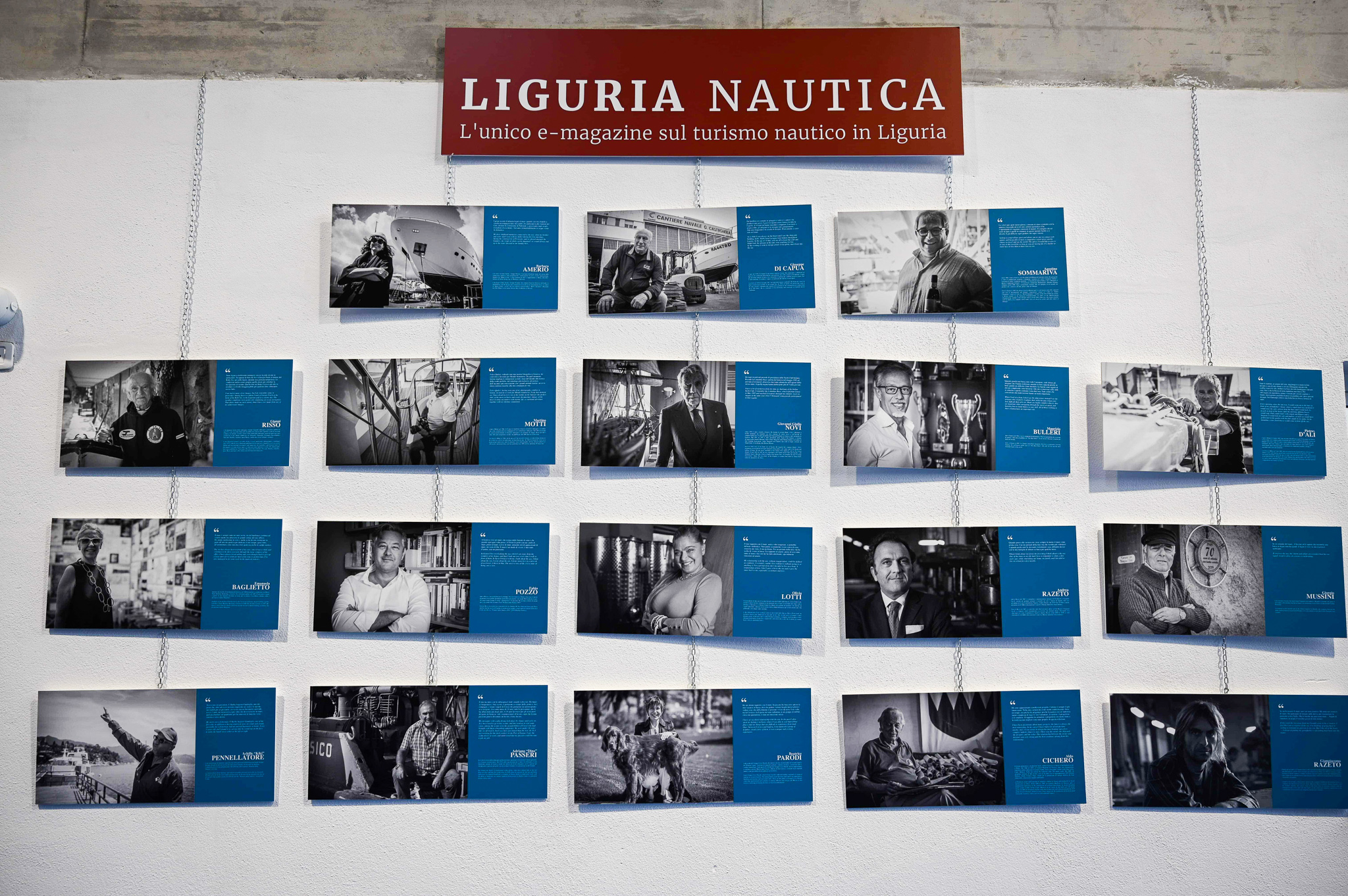 esposizione di Liguria Nautica all'evento