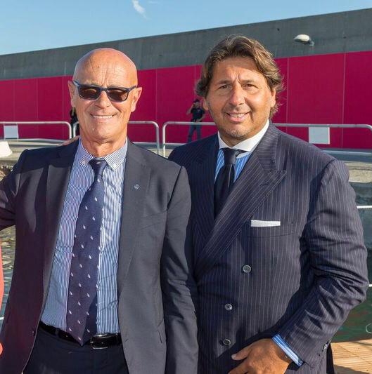 Saverio Cecchi e Lamperto Tacoli, presidente e vice presidente vicario di Confindustria Nautica