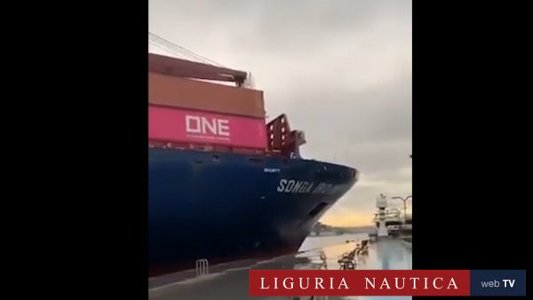 Il momento della collisione della Songa Iridium