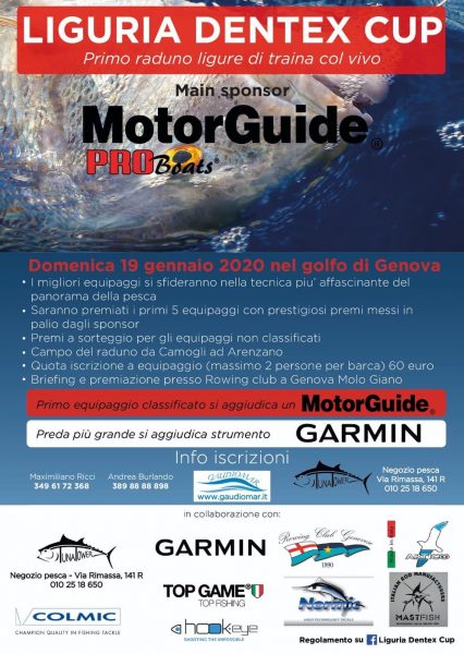 Liguria Dentex Cup manifesto