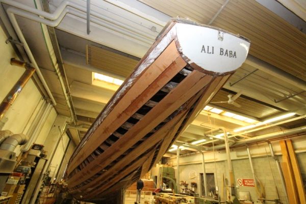 Tra Legno e Acqua 2020 - Alì Babà (1925) in restauro al cantiere Ernesto Riva