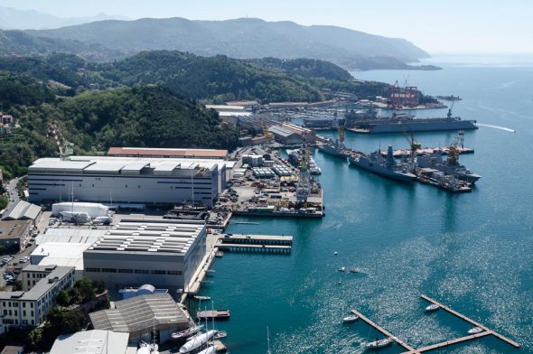 Fincantieri, cantiere del Muggiano