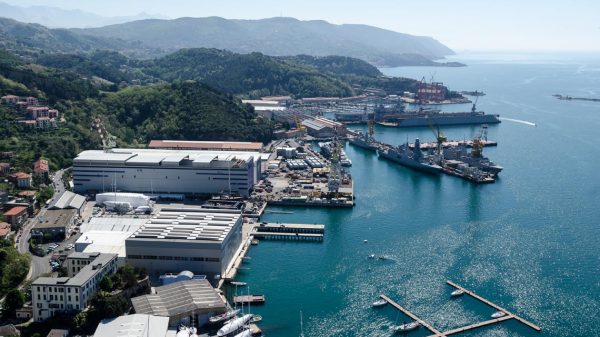 Fincantieri, cantiere del Muggiano