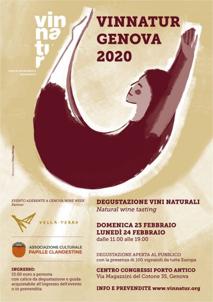Locandina Vinnatur Genova 2020