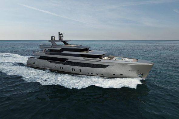 Il megayacht Sanlorenzo 44Alloy