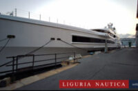 The gigyacht “Lana” by Benetti is in Genoa A below-deck walk through a giant charter