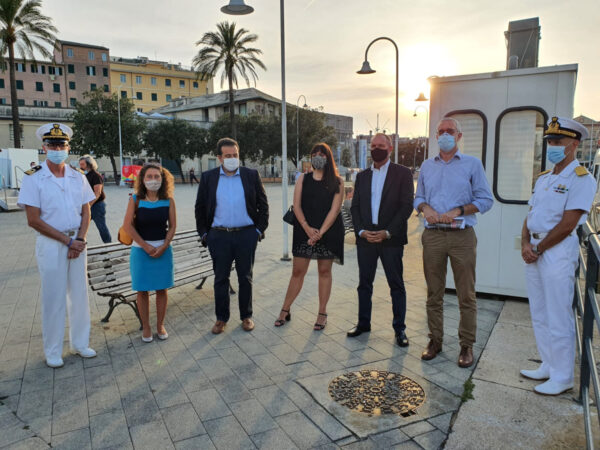 inaugurazione del terzo Seabin al Porto Antico di Genova