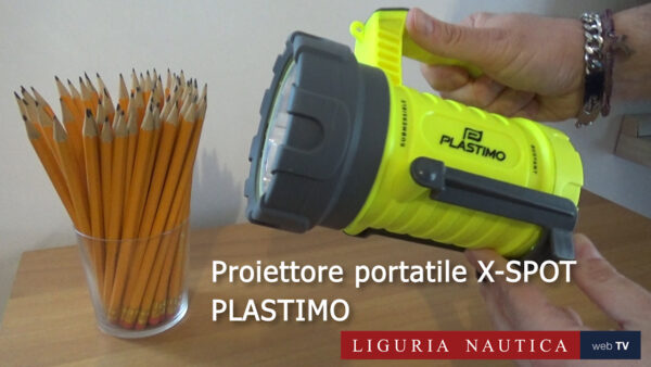 Proiettore portatile X-SPOT Plastimo – la prova di LN