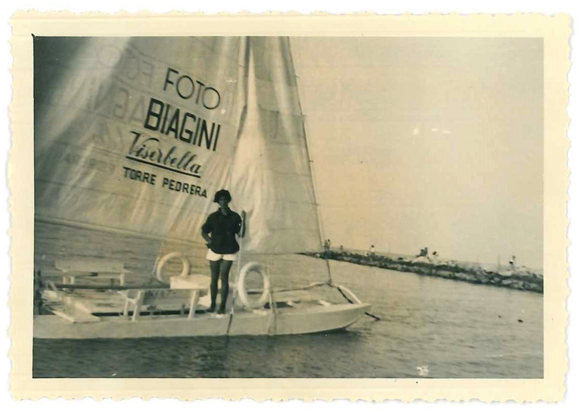 ©Archivio Albano Autore Anonimo Viserba di Rimini agosto 1953