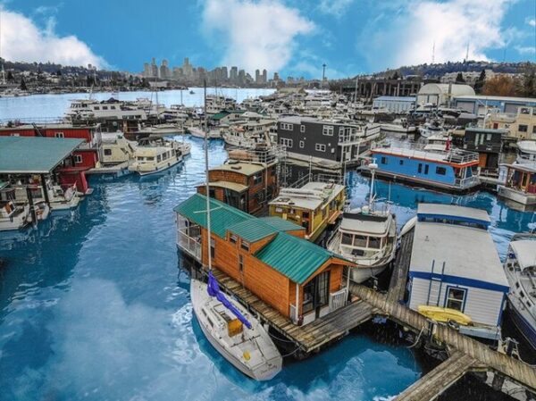 Houseboat, citta di Seattle