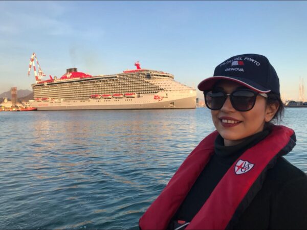 Alessandra Ionna, la bella telefonista dei piloti del porto di Genova che sogna la fascia da Miss Italia