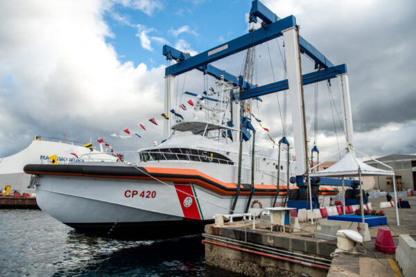 La Guardia Costiera vara la nave CP 420: è una delle SAR più grandi al mondo