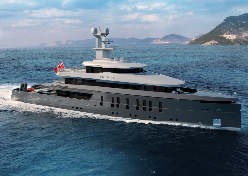 Vitruvius Yachts 8 vista frontale