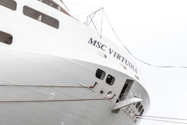 Cerimonia della bandiera per MSC Virtuosa, la nuova ammiraglia di MSC Crociere