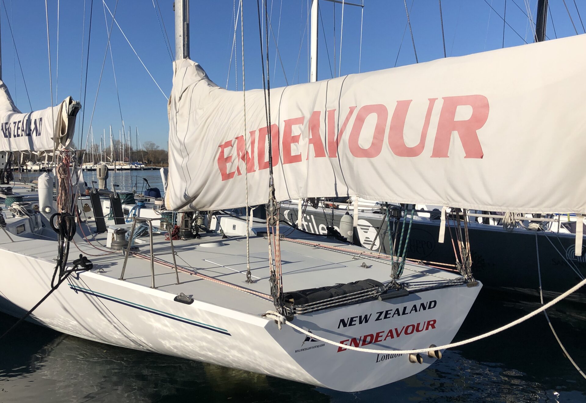 New Zealand Endeavour vincitrice della sesta edizione (1993/1994) della Whitbread Round The World Race