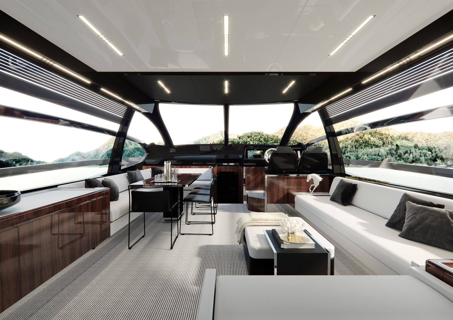 Riva 76' Perseo Super_Interiors OPT version - main salon