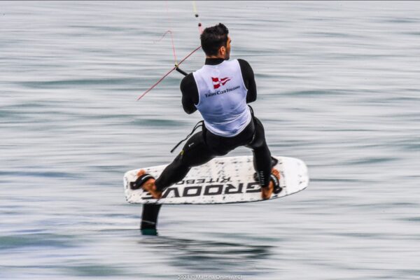 Il team olimpico di kitefoil dello Yacht Club Italiano