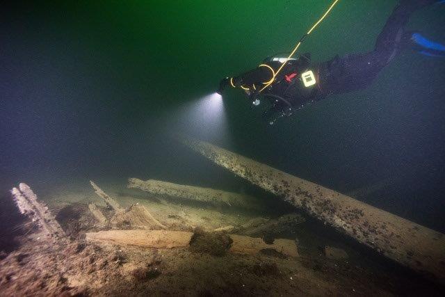 relitto del tre-quattrocento (foto di Mikael Fredholm, Swedish National Maritime Museums