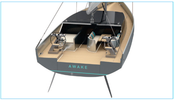 Awake, lo yacht a vela di Mostes: i render in versione Racer e Fast cruiser
