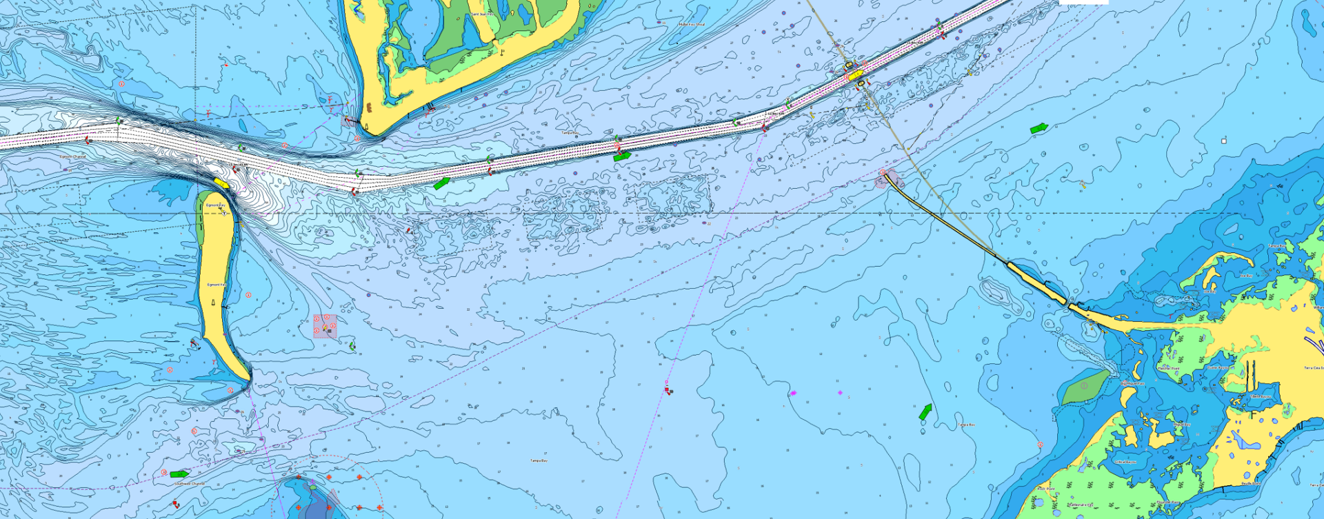 C-Map Discover - NAY200-Discover-EgmontChannel-TampaBay-FL