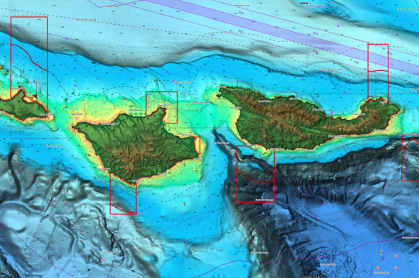 C-Map Reveal - NAY206-RevealCoastal-Channelslands-CA-ShadedRelief-Mosaic