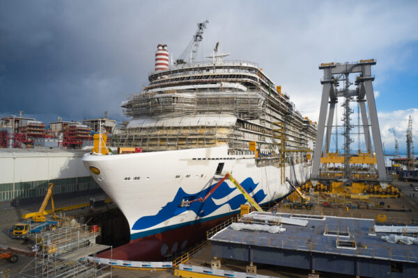 Fincantieri, nave da crociera 'Discovery Princess'