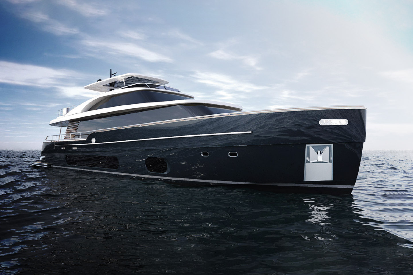 Verme Yacht Design - Azimut Magellano 25m RPH