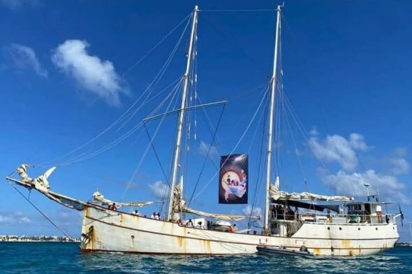 From America to Europe on a rickety sailing ship: 7 Mexican natives navigate the reverse of Christopher Columbus’s route to America