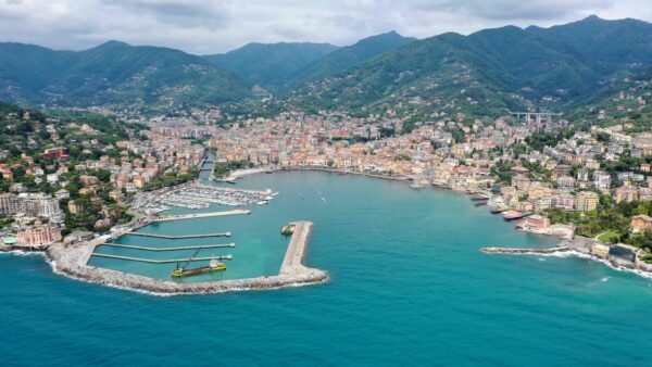 Lavori al porto di Rapallo