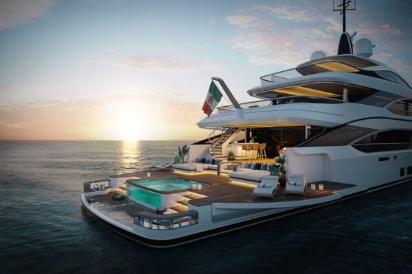 La “tripletta” del Benetti Oasis Deck
