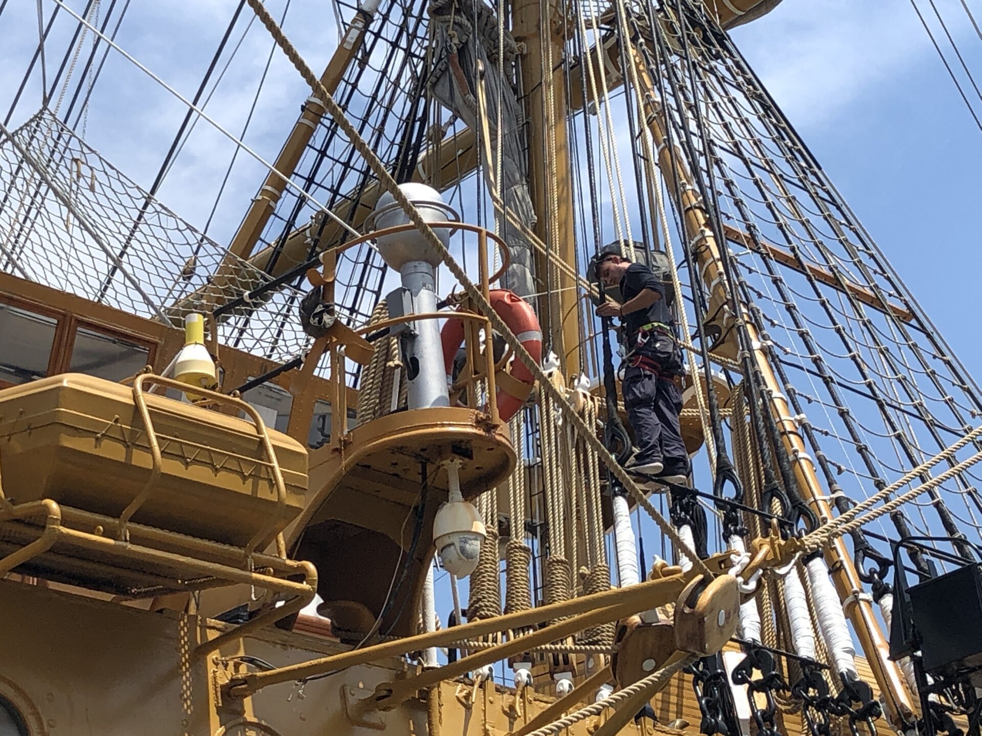 Lavori in corso Amerigo Vespucci 