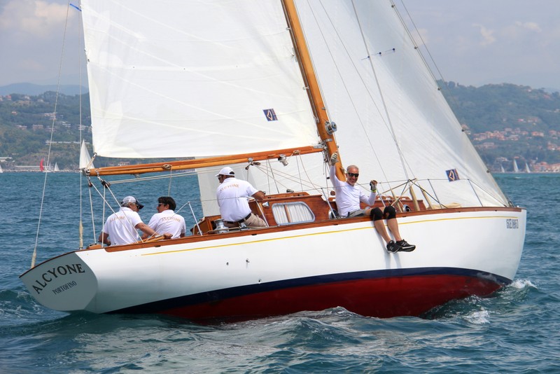 Le Vele d'Epoca nel Golfo - Alcyone (1952)_Foto Maccione